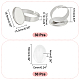 DIY Oval Blank Dome Ring Making Kit(DIY-UN0050-25)-3