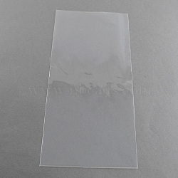 Rectangle OPP Cellophane Bags, Clear, 25x12cm, Unilateral Thickness: 0.035mm(OPC-S016-01)