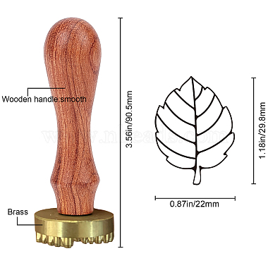 craspire diy альбом для вырезок латунная головка штампа(DIY-CP0005-76B)-2