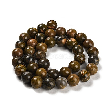 brins de perles de jaspe bourdon naturel(G-G053-A01-03)-3