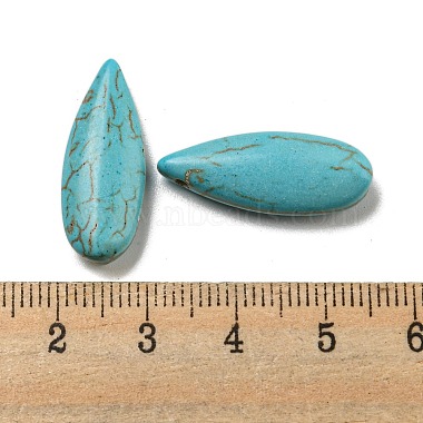 perles de turquoise synthétiques(G-B070-26A)-3