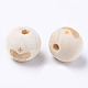 Unfinished Natural Wood European Beads(WOOD-S057-002B)-2