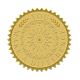 autocollants en relief auto-adhésifs en feuille d'or(DIY-WH0211-012)-2