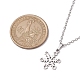 Non-Tarnish 201 Stainless Steel Pendants Necklace(NJEW-JN04863)-2