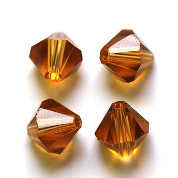 Imitation Austrian Crystal Beads, Grade AAA, Faceted, Bicone, Peru, 8x8mm, Hole: 0.9~1mm