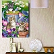 DIY Rectangle Cat Theme Diamond Painting Kits(DIAM-PW0004-012)-2