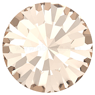 Preciosa&reg MAXIMA Crystal Round Stones, Czech Crystal, Dura Foiling, Round(431 11 615 Chaton), 00530 Gold Quartz, SS12/PP24(3~3.2mm)(Y-PRC-RBSS12-00530)