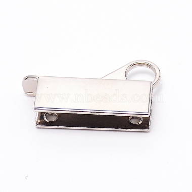 Zinc Alloy Bag Lock Catch Clasps(PALLOY-WH0088-12P)-3