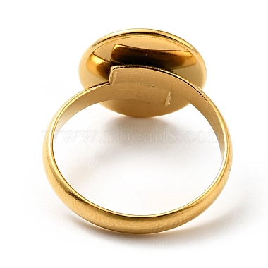 K9 стеклянное плоское круглое кольцо на палец(RJEW-G253-02B-G)-4