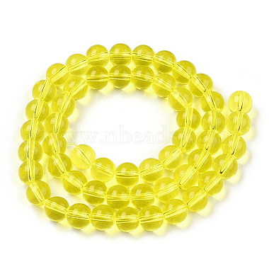 Transparent Glass Beads Strands(GLAA-T032-T10mm-12)-3