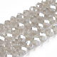 perles en verre plaquent brins(EGLA-A034-J4mm-A15)-1