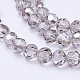 Faceted(32 Facets) Glass Round Beads Strands(X-EGLA-J042-8mm-15)-1