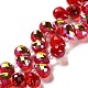 Electroplate Glass Beads Strands(X-EGLA-D030-17F)-1