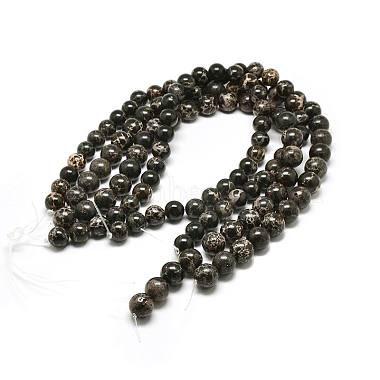 Round Natural Imperial Jasper Beads(X-G-I122-6mm-11)-2