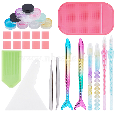 Mixed Color Plastic Diamond Painting Tool Sets