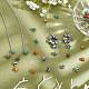 chgcraft 6brins 6 couleurs brins de perles de malachite synthétique(G-CA0001-49)-4