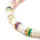 Disc Beads Energy Power Stretch Bracelet for Teen Girl Women(BJEW-JB07034-03)-5