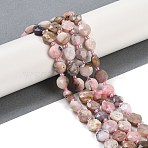 Natural Green Opal Beads Strands, Faceted Pentagonal Cut Coin Beads, Flat Round, with Seed Beads, 10~10.5x5~6mm, Hole: 1mm, about 32~33pcs/strand, 15.75''(40cm)(G-C116-A13-01B)