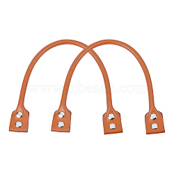 PU Leather Bag Handles, Bag Straps Replacement Accessories, Sienna, 47x1.33cm(FIND-WH0064-15C)