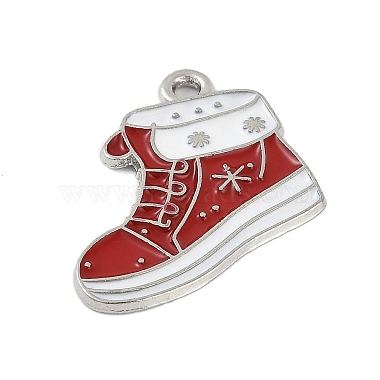 Christmas Theme Alloy Enamel Pendants(ENAM-Z020-02B)-2