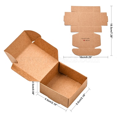 Подарочная коробка для крафт-бумаги(X-CON-L014-E02)-3