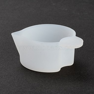 White Silicone Measuring Cups