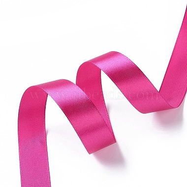 Satin Ribbon for Hairbow DIY Party Decoration(X-RC20mmY027)-3