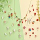 32St&uuml;ck handgefertigte Lampwork-Perlen(LAMP-SZ0001-62)-8