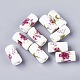 Handmade Porcelain Beads(PORC-WH0001-02B)-1