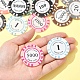 16Pcs 8 Colors Opaque Acrylic Pendants(OACR-FS0002-21)-7