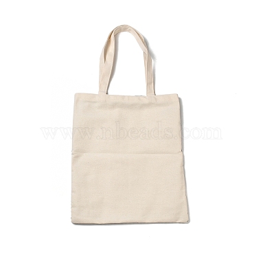 Холщовые женские сумки-тоут с цветочным принтом(ABAG-C009-04C)-2