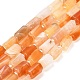 Natural Botswana Agate Beads Strands(G-G068-A18-01)-1