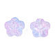 Perles de verre peintes par pulv&eacute;risation transparent(GLAA-N035-029-G02)-2