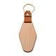 Wooden & Imitation Leather Pendant Keychain(PW23041896965)-1