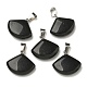 Natural Obsidian Pendants(G-Z067-05P-02)-2