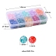 600Pcs 10 Colors Round Imitation Gemstone Acrylic Beads(OACR-YW0001-93)-4