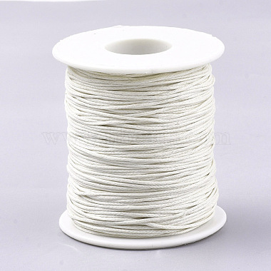 1mm LightGoldenrodYellow Waxed Polyester Cord Thread & Cord