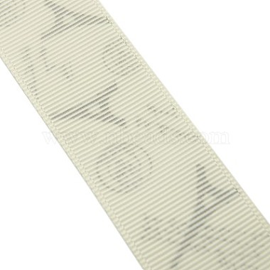 Tower Pattern Printed Grosgrain Ribbon(SRIB-E001-26mm-3)-4