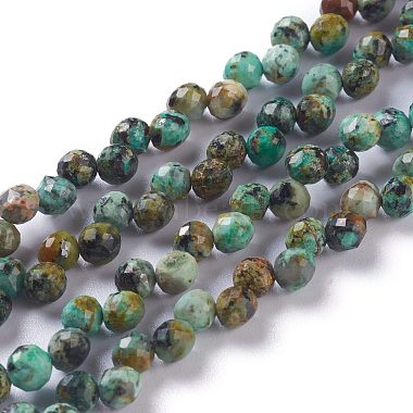 Teardrop African Turquoise(Jasper) Beads