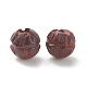 Perles de padouk africain(WOOD-E012-01B)-1
