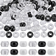600Pcs 3 Colors Opaque Plastic Beads(KY-SC0001-89)-1