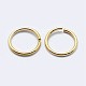 925 Sterling Silver Open Jump Rings(STER-F036-02G-0.9x7mm)-2
