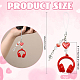 5Pcs Acrylic & Plastic Mobile Straps(HJEW-YW00444)-3
