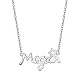 shegrace 925 collares con colgante de plata esterlina(JN883A)-1