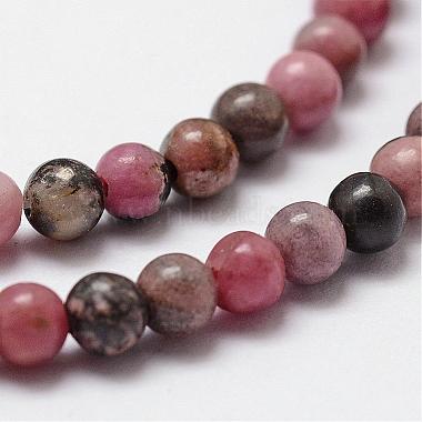 Natural Rhodonite Beads Strands(G-D840-59-4mm)-3