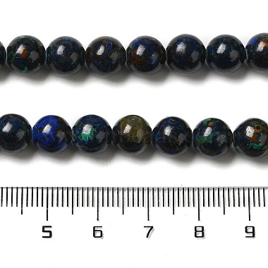 brins de perles de chalcopyrite naturelles(G-H298-A01-03)-5
