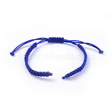 Création de bracelets de corde en nylon tressée(AJEW-M001-04)-2