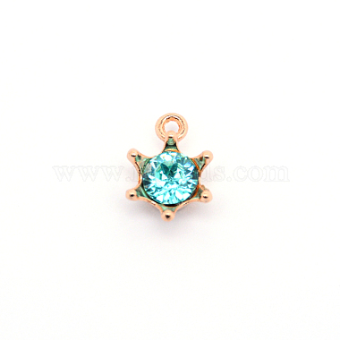 Legierung Rhinestoneanh&auml;nger(ALRI-WH0002-03G-01)-1