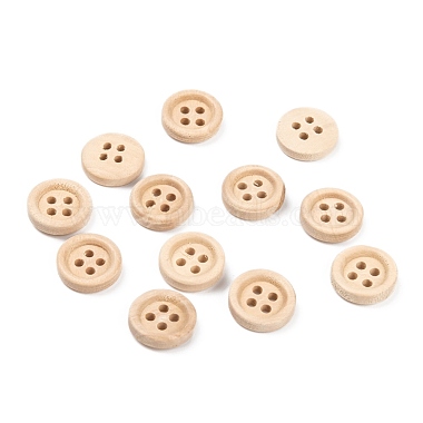 Natural Round 4 Hole Buttons(NNA0VFH)-2