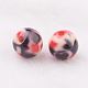 Spray Painted Resin Beads(GLAA-F049-A20)-2